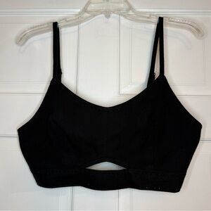 House of Harlow 1960 Denim Studded Crop Top